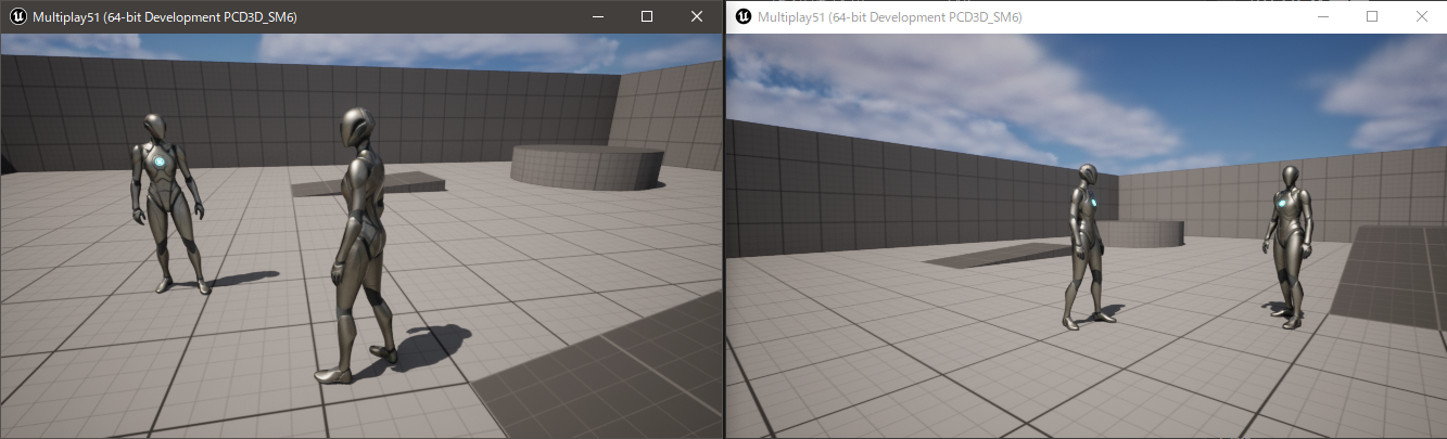 マルチプレイ実行中