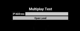 ログインUIが表示された